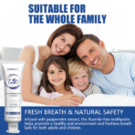 YAYASHI Nano (n-Ha) 7.5% Hydroxyapatite Toothpaste - Image 2