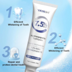 YAYASHI Nano (n-Ha) 7.5% Hydroxyapatite Toothpaste - Image 6