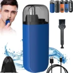 USB-C Nose Hair Trimmer — 6000 RPM, Percent Display, Washable Head - Image 2