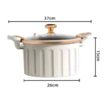 STARKEL™ Professional Series 8L Micro-Pressure Cooker - German Engineered Non-Stick Technology - Image 5